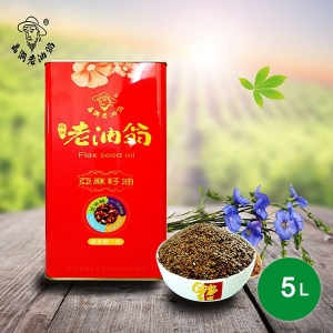 老油翁精品亞麻籽油5L